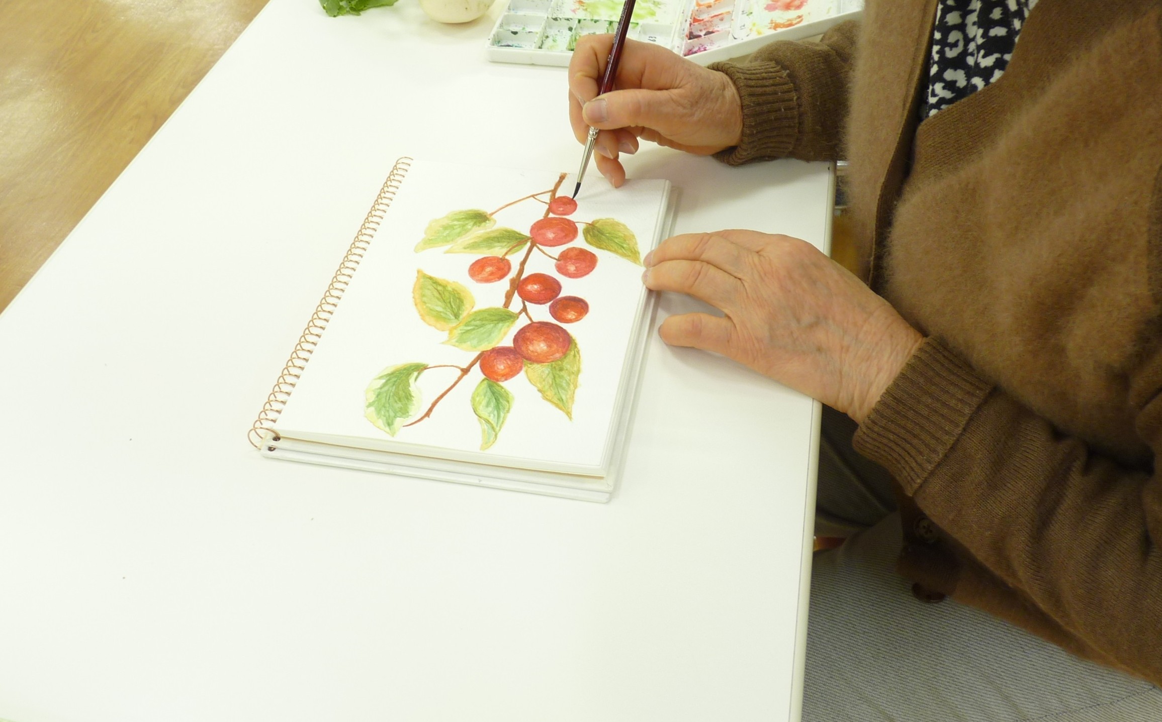 基礎から学べパステルへの応用も 楽しい水彩画