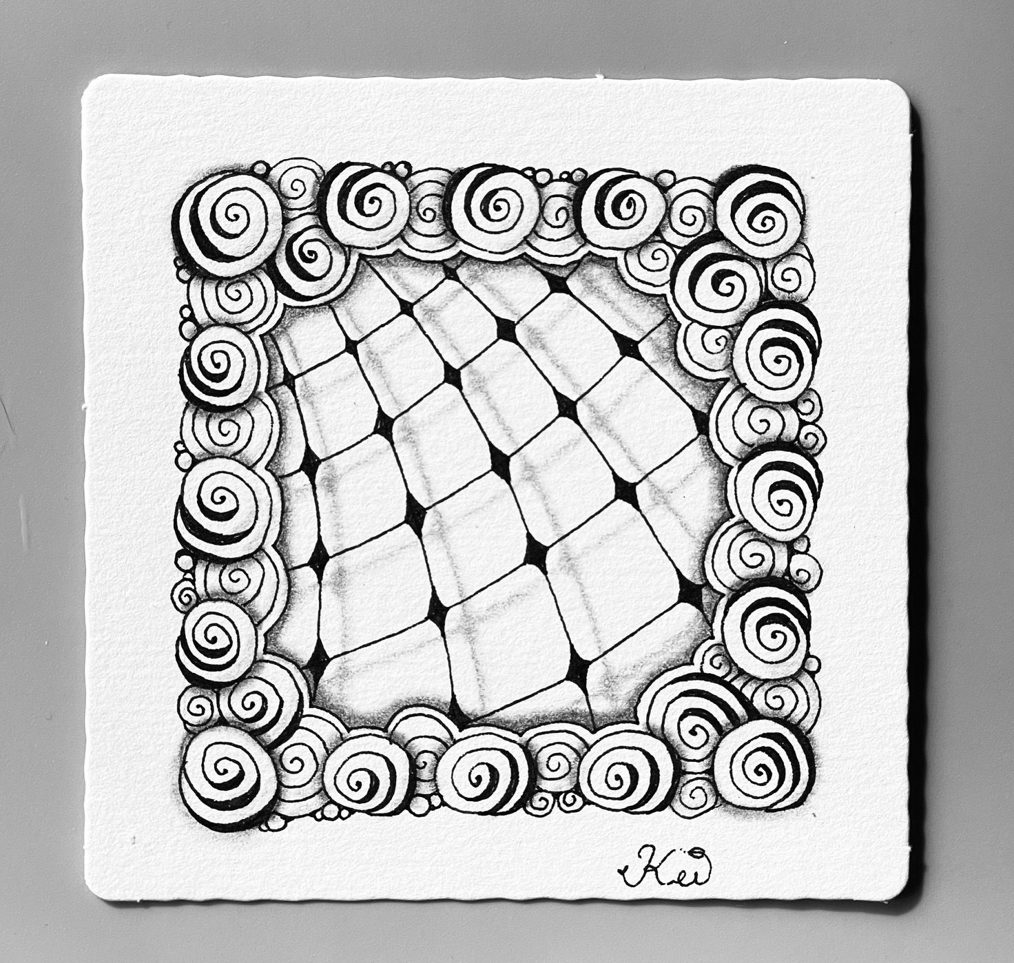 ペン1本で心が整う 瞑想アート ゼンタングル® 秋の新講座 1DAY