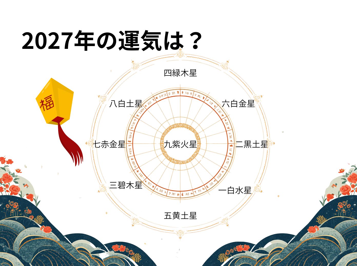 九星気学(全3回) 秋号新講座10/24(土)スタート