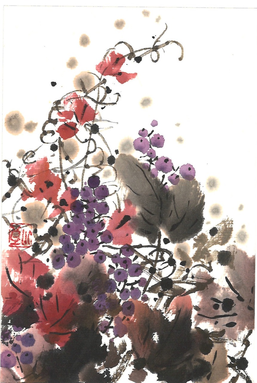 水墨画・墨彩画 秋の30分見学会 9/28(月) 10/12(月)