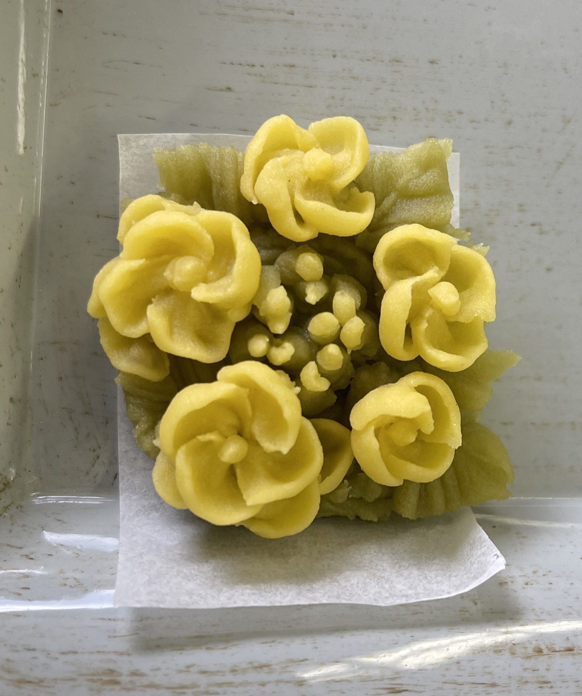 あんこを絞って作る季節のお花 あん♡フラワー 秋の新規生募集:体験日:10/16
