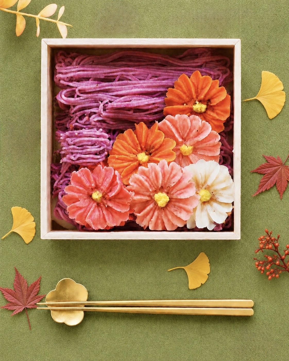 からだに優しい天然色素の創作菓子 初めてのあんこのお花®(全3回) 【秋の新講座(全3回)】9/19・10/17・11/21(土)