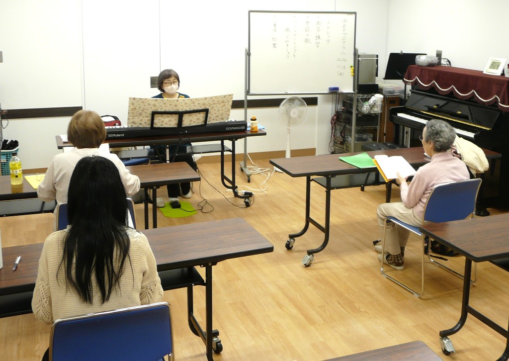 音楽サロン 大人の童謡・愛唱歌 秋号おすすめ講座 一日体験会 10/14(水)