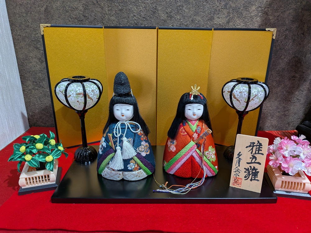木目込のお雛様作り(3ヶ月コース) HP限定秋の特別講座 11/13(金)スタート