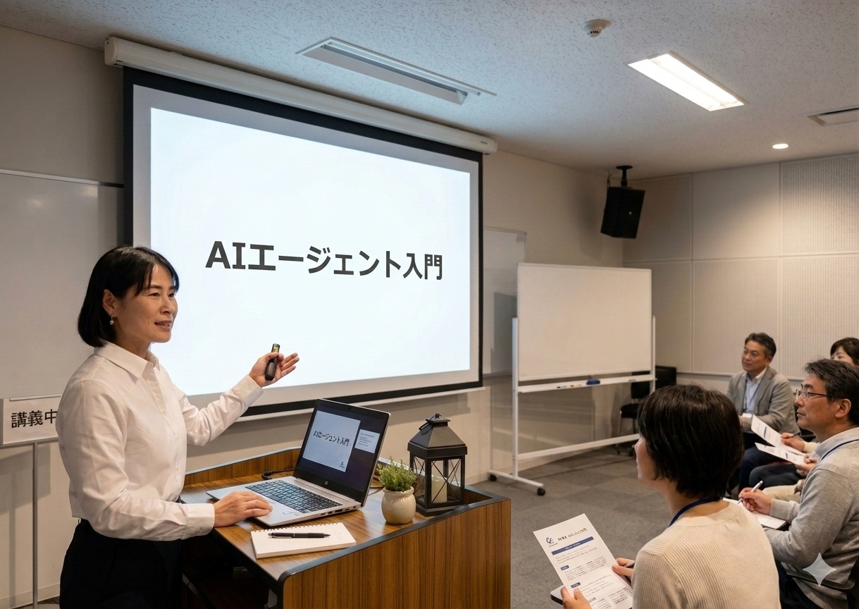 ～0からわかる、仕事が変わる～ AIエージェント入門 【登録事務手数料不要1day 10月4日(日)】