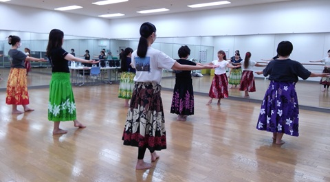 週末のナイトHURA はじめてのハワイアンフラ 秋の新講座 9/19・10/3(土)一日体験会