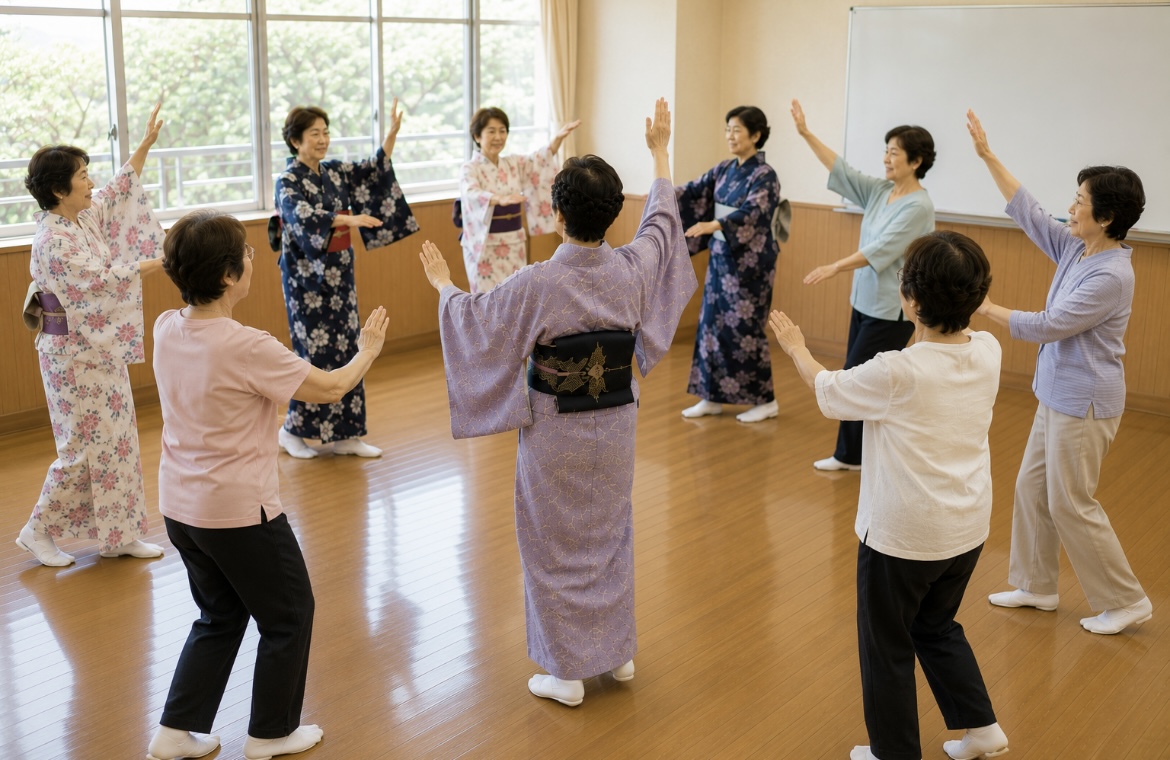 誰でも簡単に楽しめる踊り 笑顔で踊る筑波小唄 秋号新講座 9/30(水)特別体験会