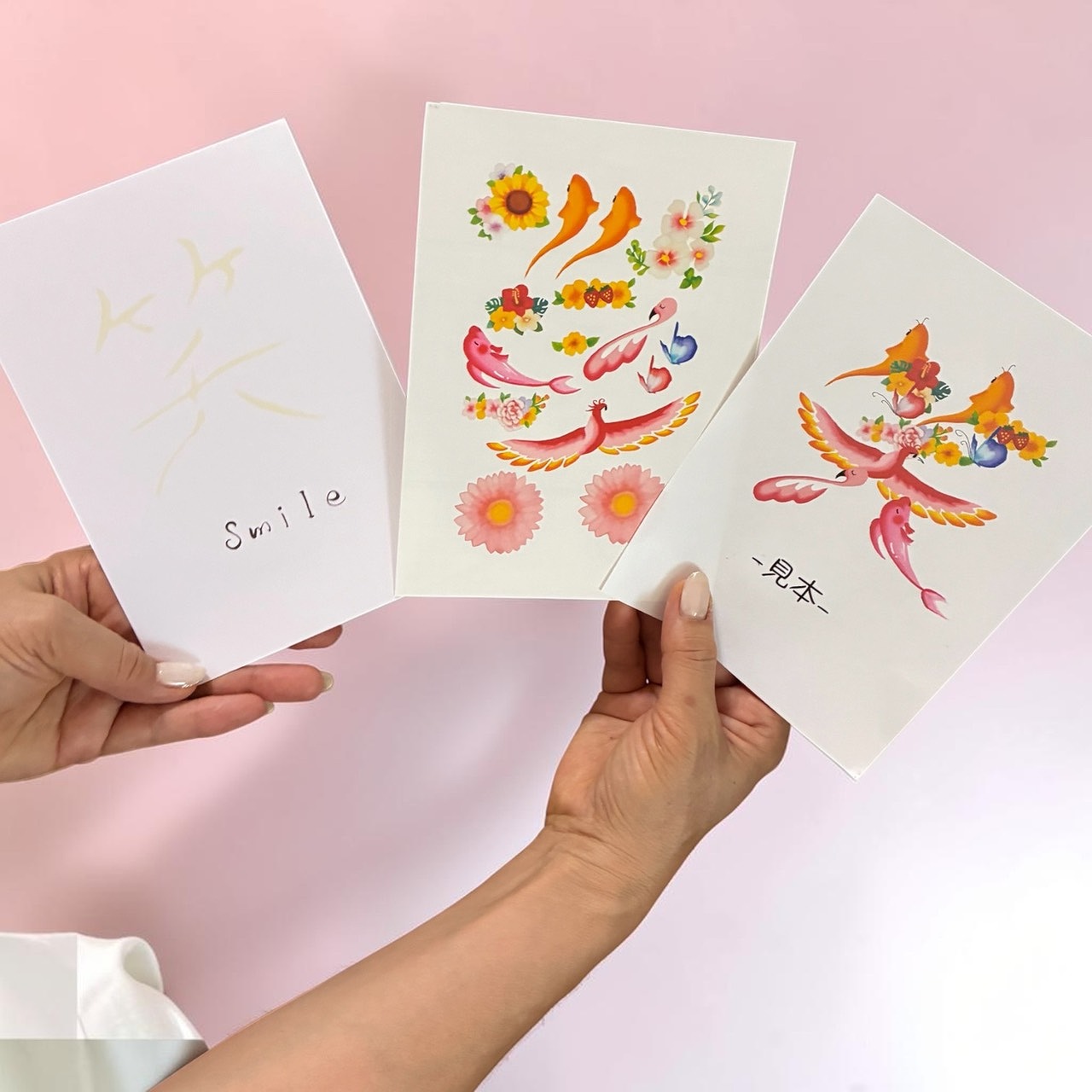 笑・福・叶 全3回 貼っちゃう&描いちゃう『花文字』