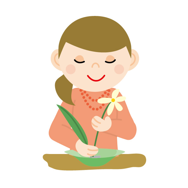 生け花で感性を磨く 生け花池坊 後半クラス