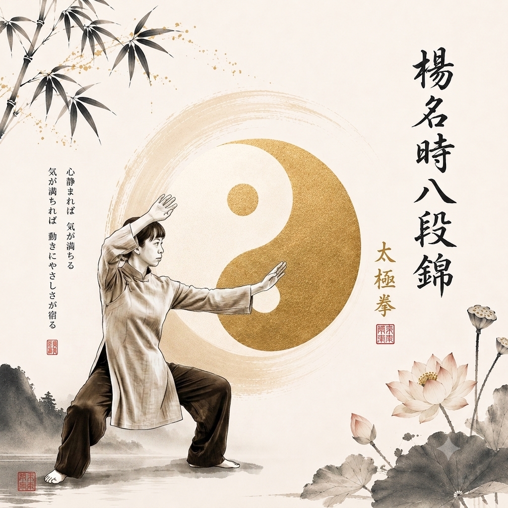 楊名時八段錦・太極拳 9/21(月) 体験費660円