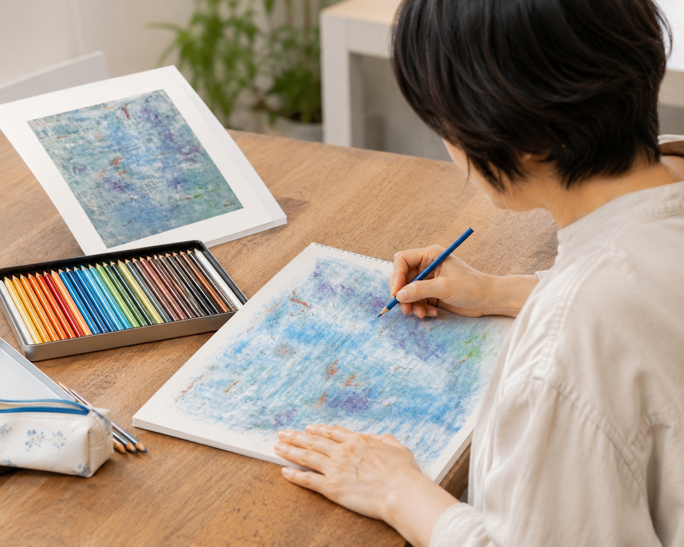 基礎から学ぶ はじめての色鉛筆画