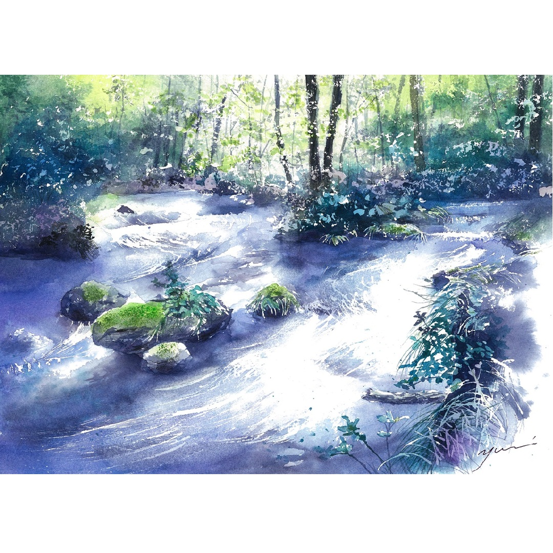 ジャンル〉絵画・美術 【水彩色えんぴつ・透明水彩画】 ～初めての方に
