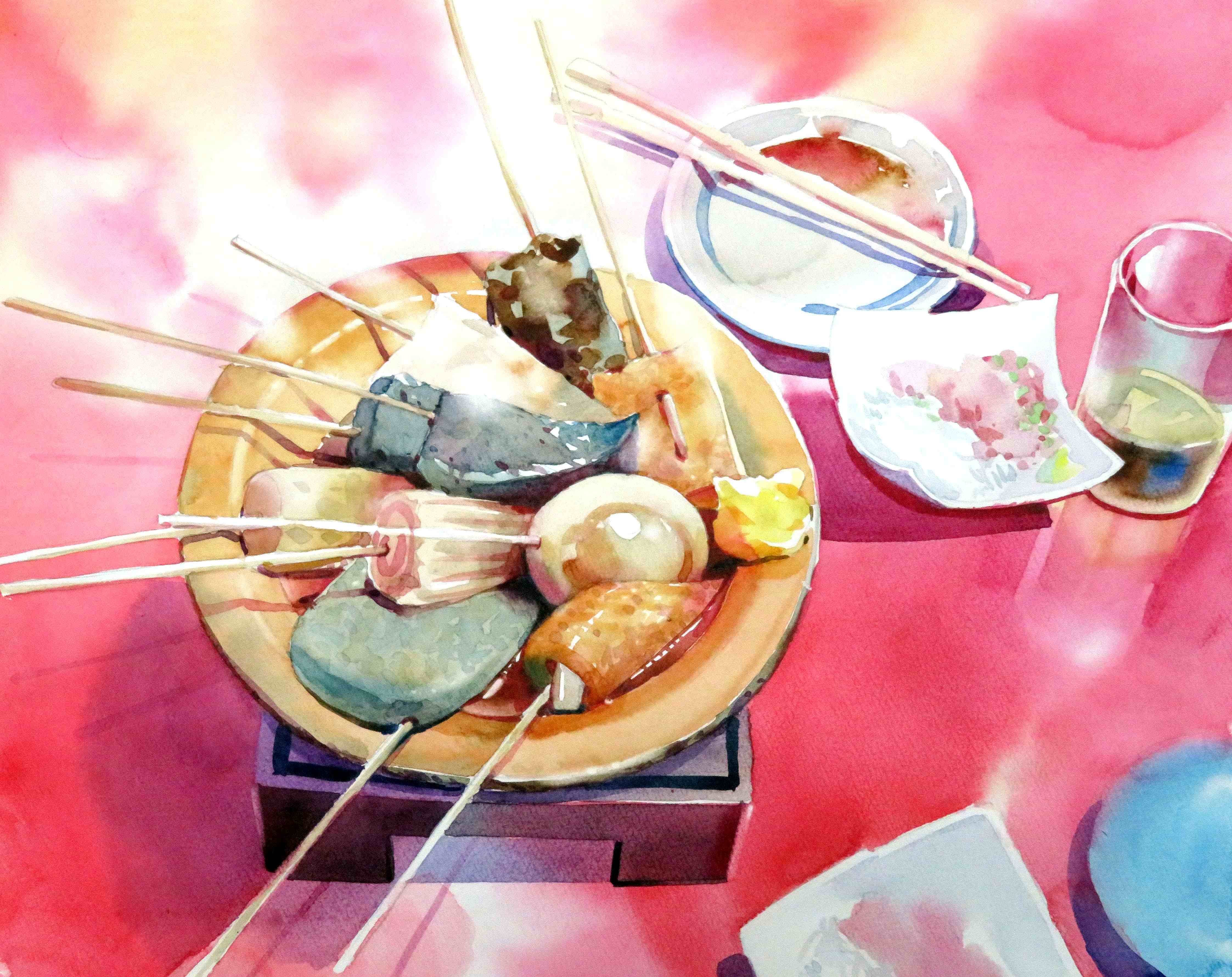水と遊ぼう! 透明水彩画 入門 秋の新講座★10/5特別体験会550円+教材費330円