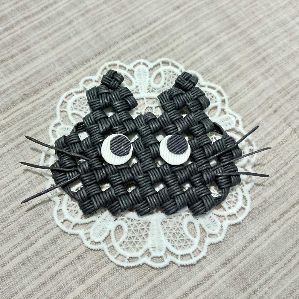 紙バンドで作る 愛猫の猫ちぐら 10/1(木) 体験660円 教材費1,650円