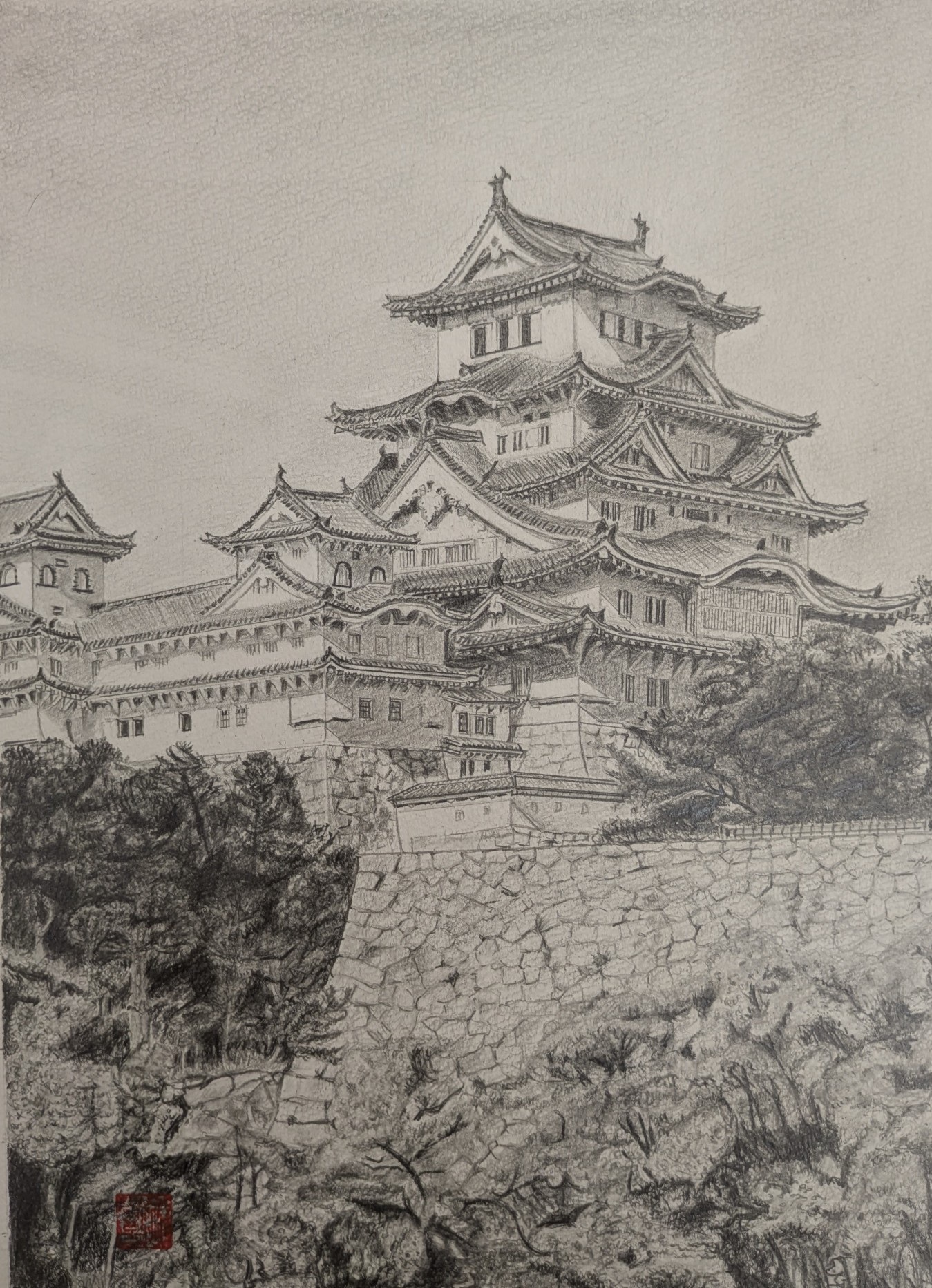 坂本七海男 監修 平日の鉛筆画 秋の新講座 9/22・10/13(火)特別体験会