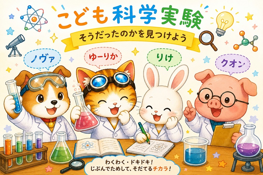 ふしぎなことには「わけ」がある 見つけてみよう こども科学実験