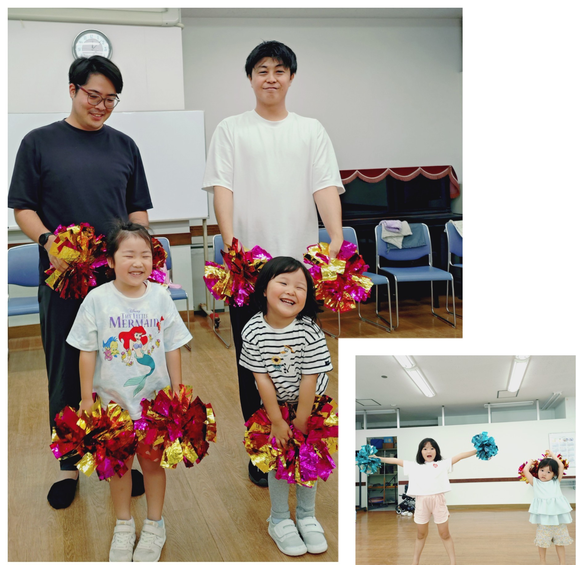 【秋の新講座】 笑顔でLet's Dance♪ 「親子チアダンス」 9/12・26・10/10・24(土) 特別体験会 550円