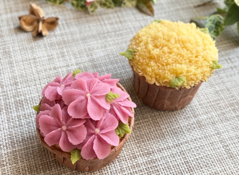 あんこのお花🄬絞り