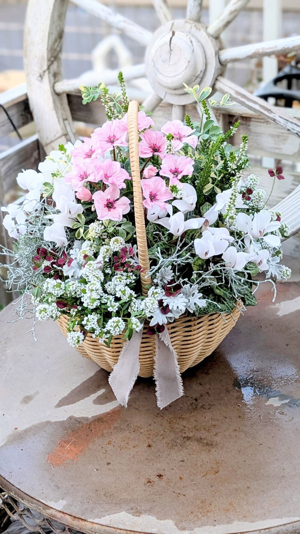 花束みたいな寄せ植え 寄せ植えギャザリング 【秋の新講座 10/3(土)一日体験会】 体験費550円 体験教材費5500円
