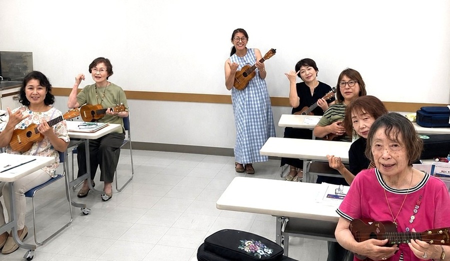 初心者のウクレレで歌いましょう 秋の新講座