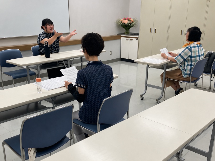 気軽に歌える やさしいコーラス 秋の新講座