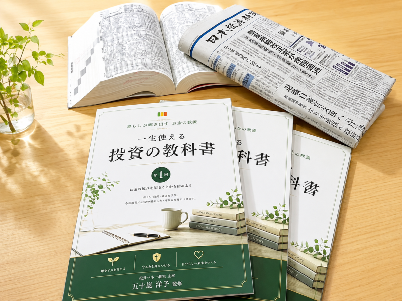 全6回 暮らしが輝き出す、お金の教養 一生役立つ投資の教科書