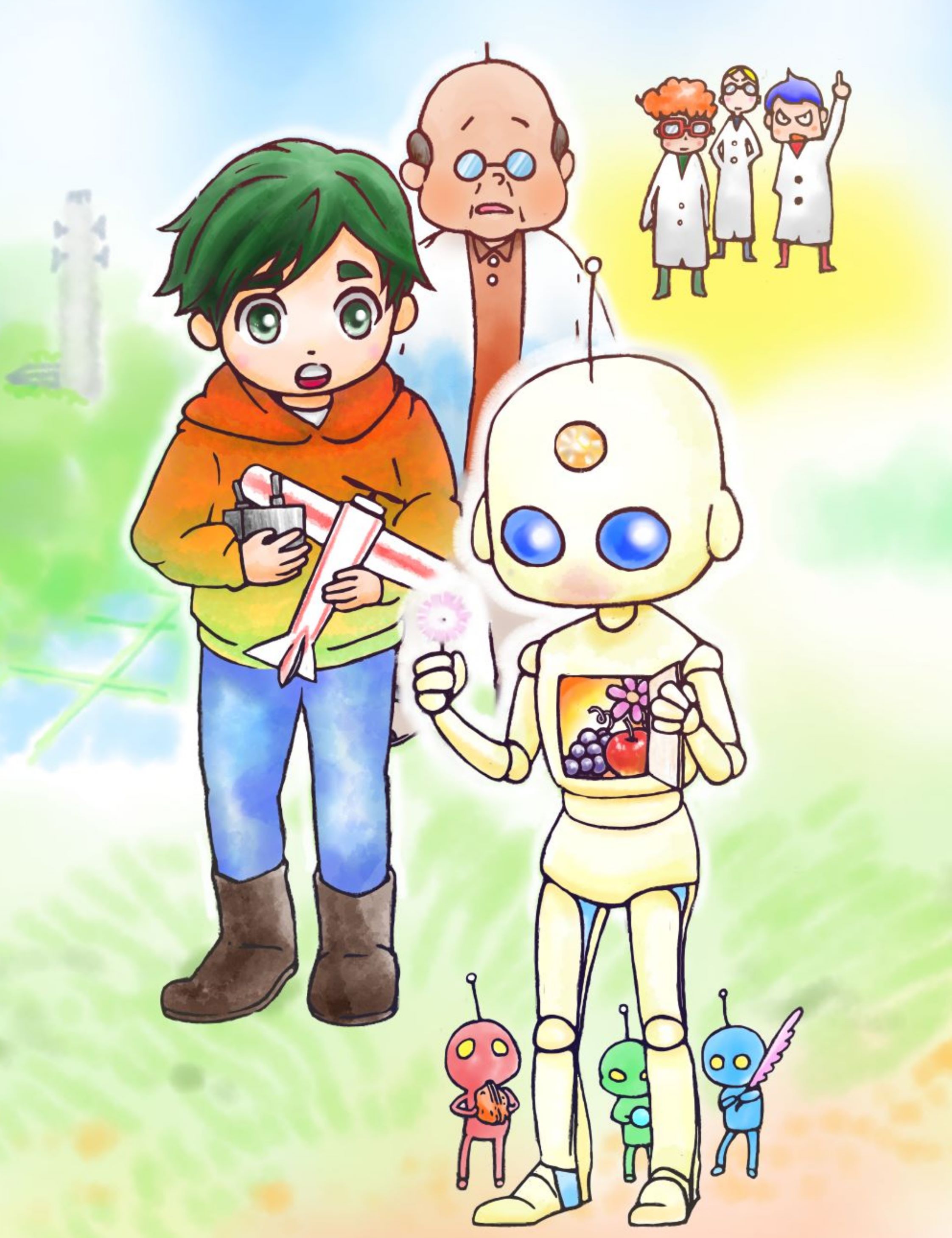 楽しく描いてみよう! 「はじめてのマンガ教室」 ※小学3年生～大人まで