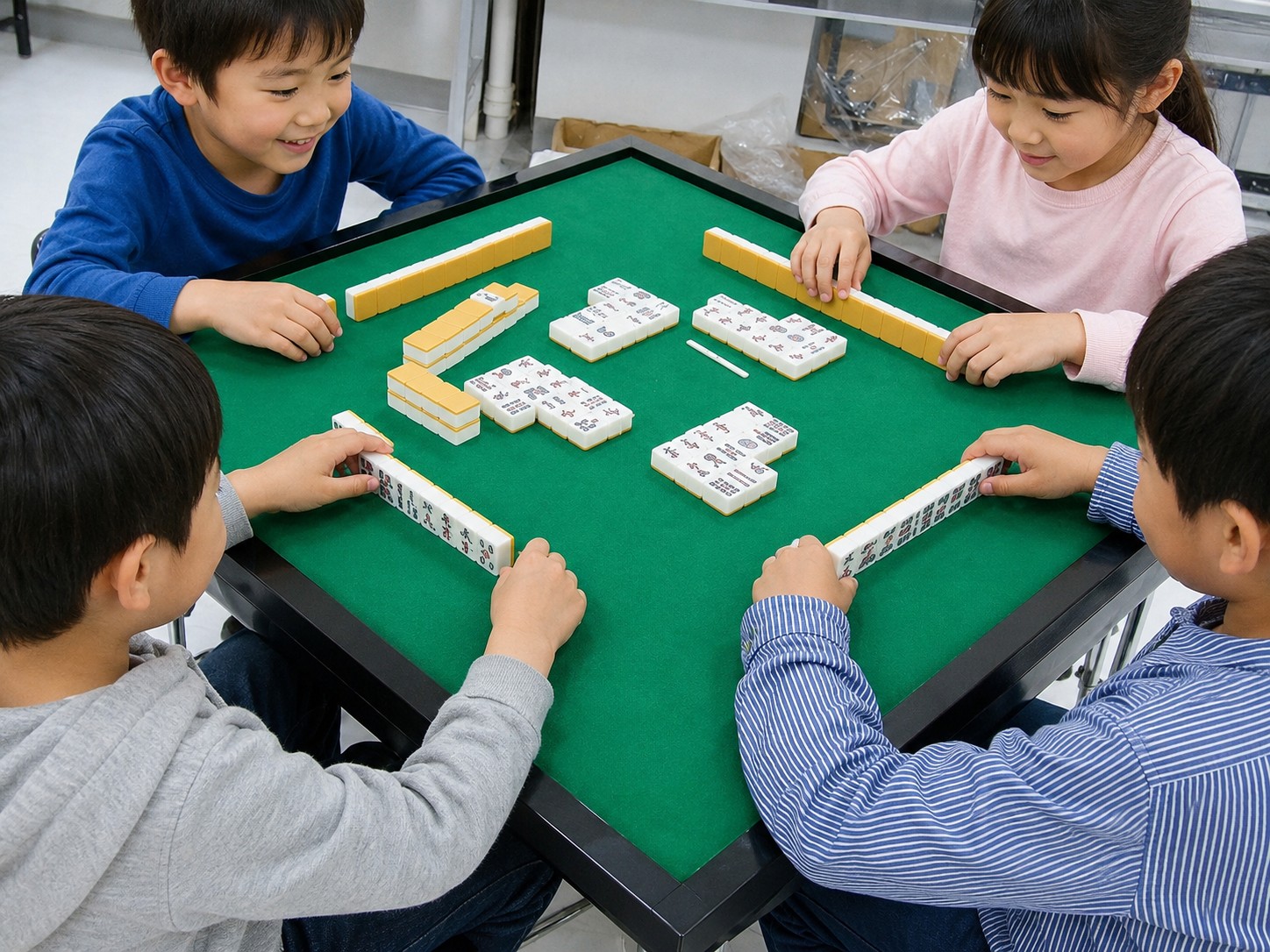 楽しみながら学ぶ頭脳ゲーム♪ こども麻雀教室