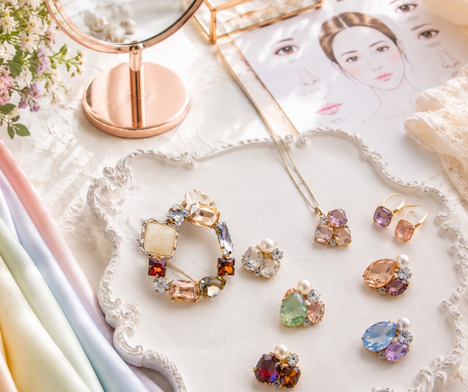 〈ジャンル〉手芸・ハンドメイド・美容 【心躍るカラーコラボレッスン・全3回】 ～カラー×診断×アクセサリー作り～