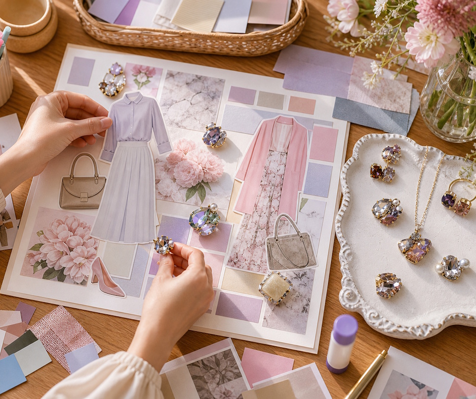 〈ジャンル〉手芸・ハンドメイド・美容 【心躍るカラーコラボレッスン・全3回】 ～カラー×診断×アクセサリー作り～