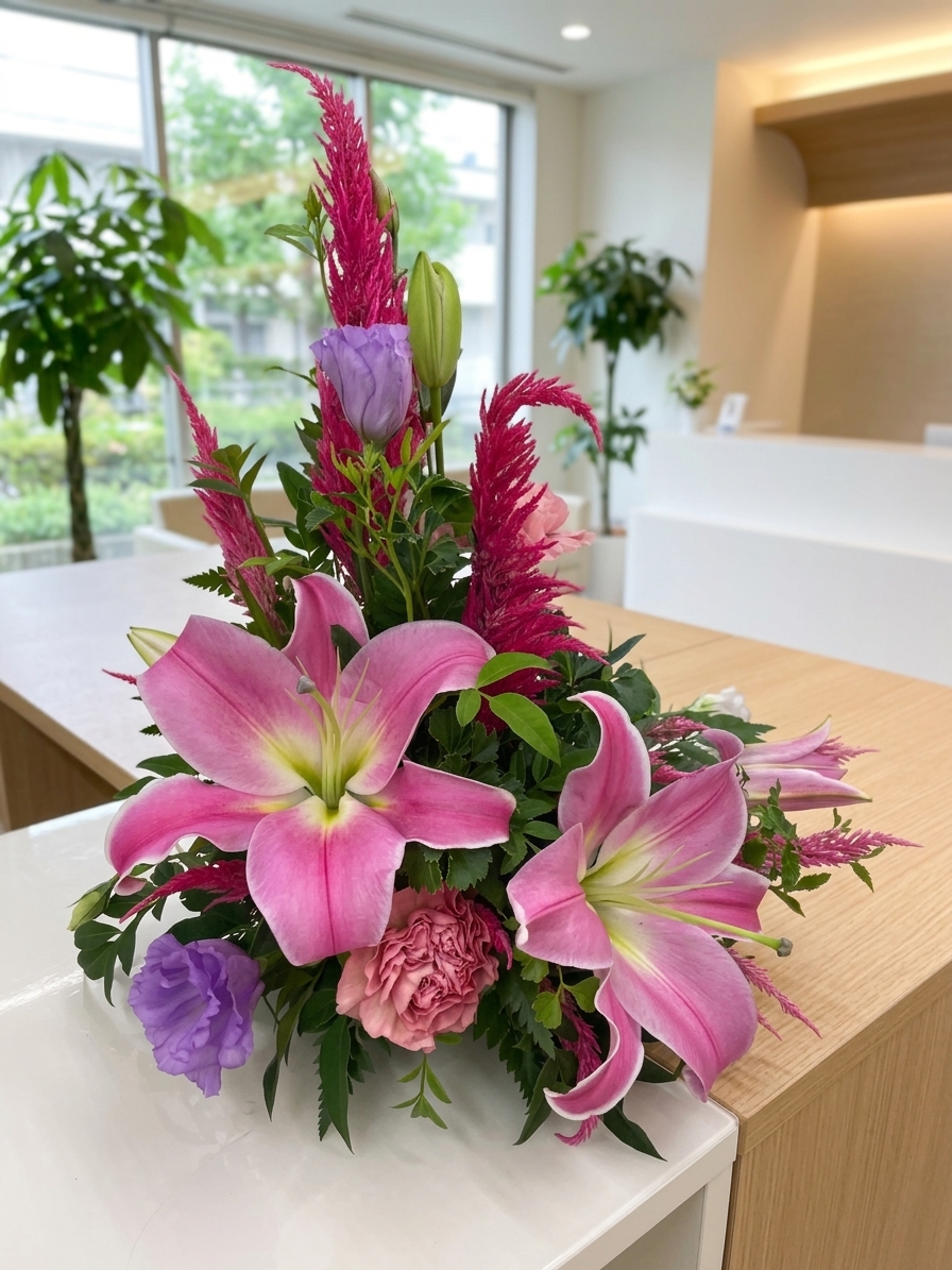 英国式「フラワーアレンジ」