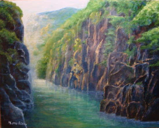 自由な絵画描写 油絵・アートスポット