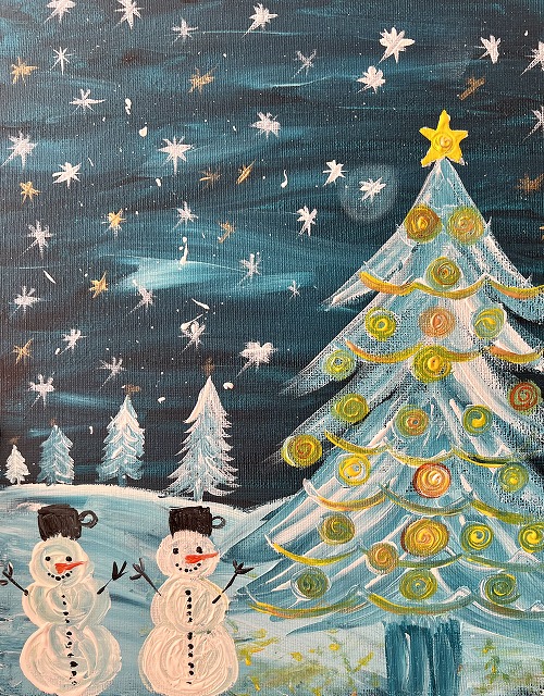 絵を学びながら英会話の練習もできる ロクサナさんの大人のアクリル画教室 11/3(火)または11/14(土)14:00～16:00