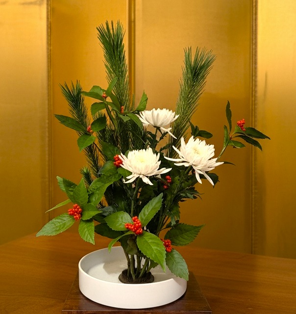 いけばな未生流 お正月花を飾ろう 12/24(木)10:30～12:00