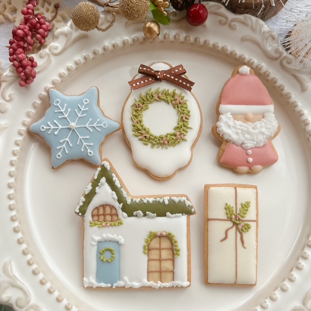 クリスマス アイシングクッキー 冬の1DAY講座 12/20(日)開催
